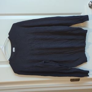 Zara Men's Crewneck Sweater, Medium, Navy Blue